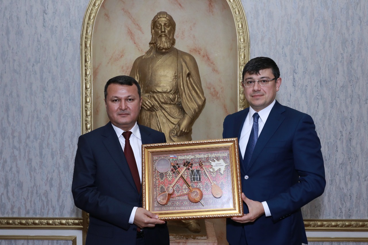 Özbəkistan nümayəndə heyəti ilə tədbir keçirildi - FOTOLAR